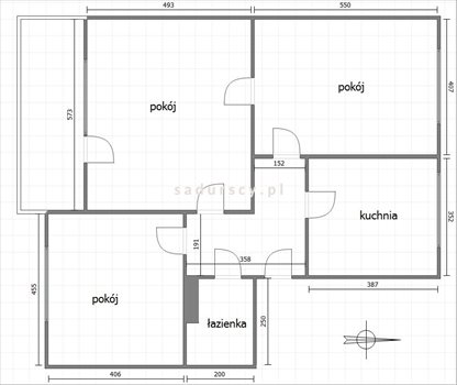 Lokal użytkowy na wynajem Kraków, Grzegórzki, Osiedle Oficerskie, Garczyńskiego 97m2 Foto 1