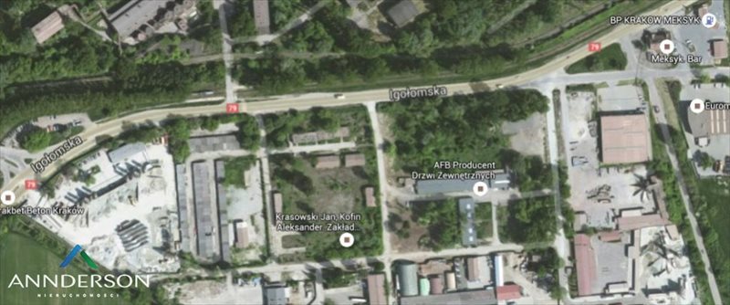 Działka inna na sprzedaż Kraków, Nowa Huta, Igołomska 3 200m2 Foto 2