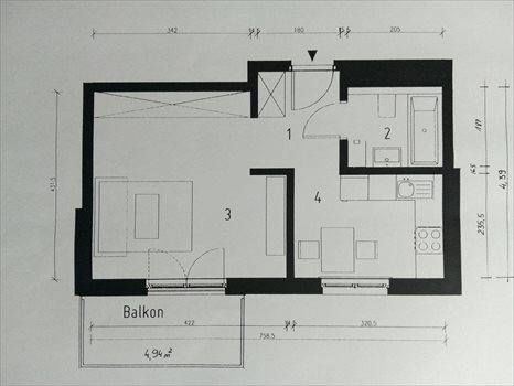 Kawalerka na sprzedaż Kraków, Prądnik Czerwony, Dobrego Pasterza 32m2 Foto 12