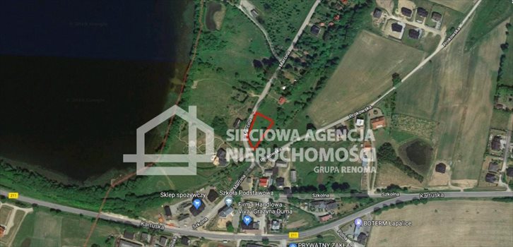 Działka budowlana na sprzedaż Łapalice 1 483m2 Foto 2