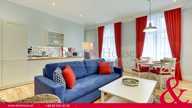 Mieszkanie dwupokojowe na wynajem Sopot, Dolny, Grunwaldzka 49m2 Foto 1