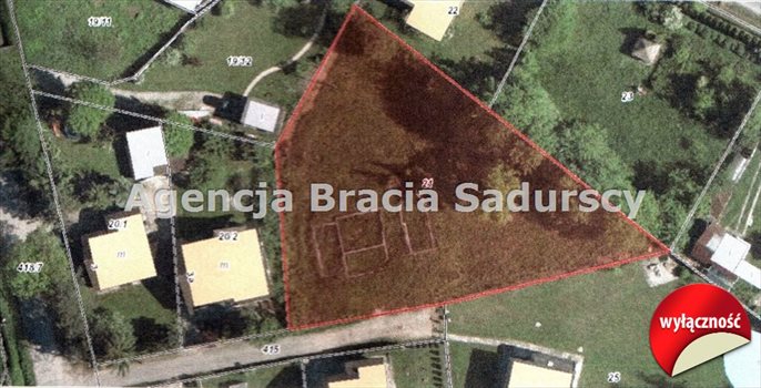 Działka budowlana na sprzedaż Kraków, Swoszowice, Sidzina, Tadeusza Hollendra 1 832m2 Foto 10