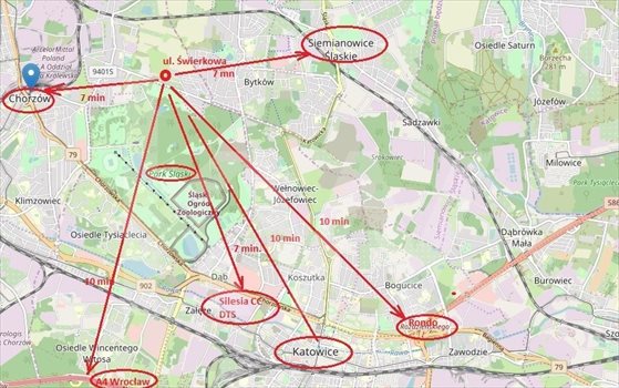 Działka budowlana na sprzedaż Chorzów, Świerkowa 1 623m2 Foto 2