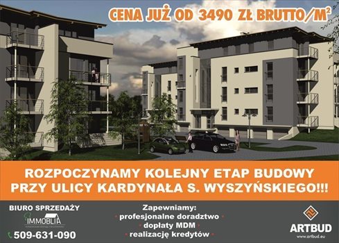 Mieszkanie trzypokojowe na sprzedaż Chojnice, Kardynała Stefana Wyszyńskiego 63m2 Foto 3