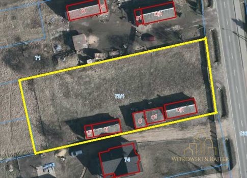 Działka budowlana na sprzedaż Dąbrowa 1 700m2 Foto 6