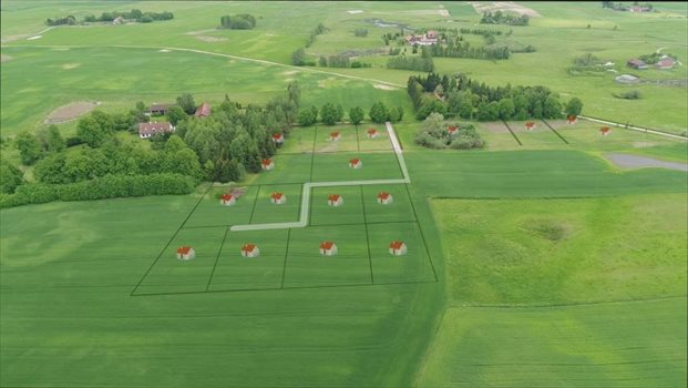 Działka budowlana na sprzedaż Tałty 900m2 Foto 2