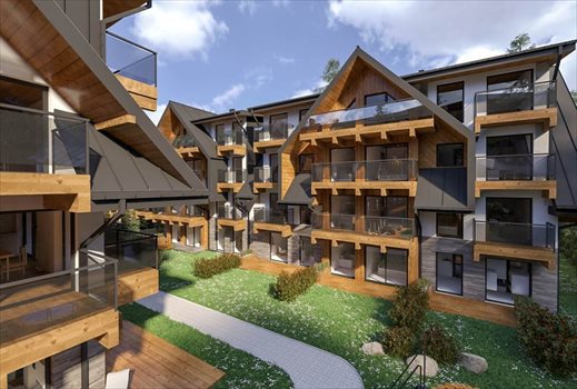 Mieszkanie dwupokojowe na sprzedaż Zakopane, Heleny Modrzejewskiej 55m2 Foto 7