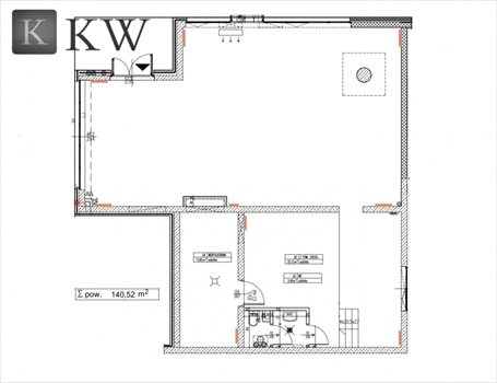 Lokal użytkowy na wynajem Warszawa, Żoliborz, Barszczewska 143m2 Foto 6