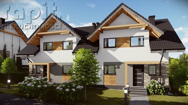 Mieszkanie czteropokojowe na sprzedaż Myślenice, Zarabie 106m2 Foto 1
