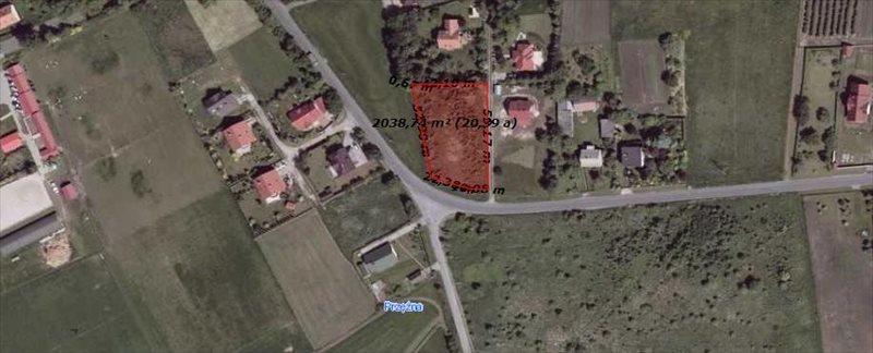 Działka budowlana na sprzedaż Sieborowice, Grabowiec / Sosnowiec 2 100m2 Foto 1