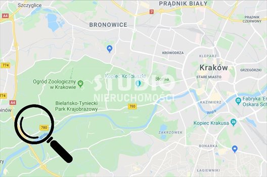 Działka budowlana na sprzedaż Kraków, Bielany, Dworna 730m2 Foto 1