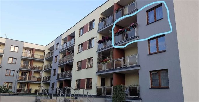 Mieszkanie dwupokojowe na sprzedaż Łuków, Księdza Brzóski 9B 43m2 Foto 3