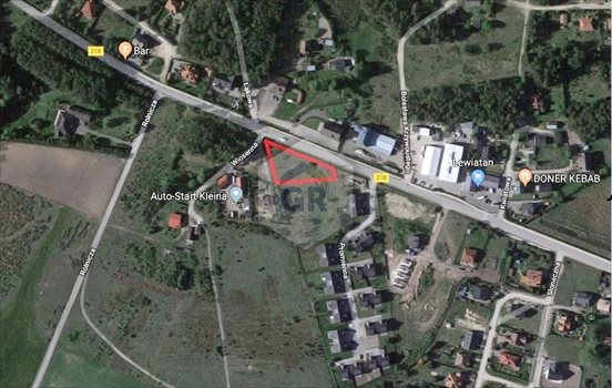 Działka budowlana na sprzedaż Bojano, Józefa Wybickiego 1 555m2 Foto 3