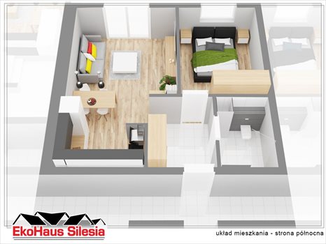 Mieszkanie dwupokojowe na sprzedaż Gliwice, Stare Gliwice, Kasprzaka 4 482m2 Foto 4