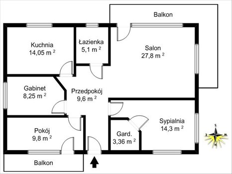 Mieszkanie czteropokojowe na sprzedaż Majdan Krasieniński, Niemce, Majdan Krasieniński 98m2 Foto 8