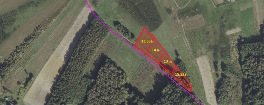 Działka budowlana na sprzedaż Rzeszów, Leśne Wzgórze 1 300m2 Foto 3