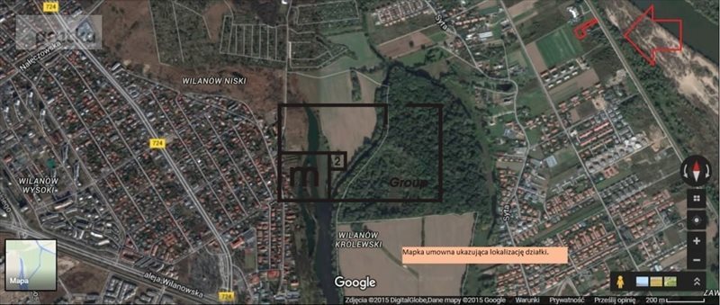 Działka budowlana na sprzedaż Warszawa, Wilanów, Wał Zawadowski 3 755m2 Foto 3