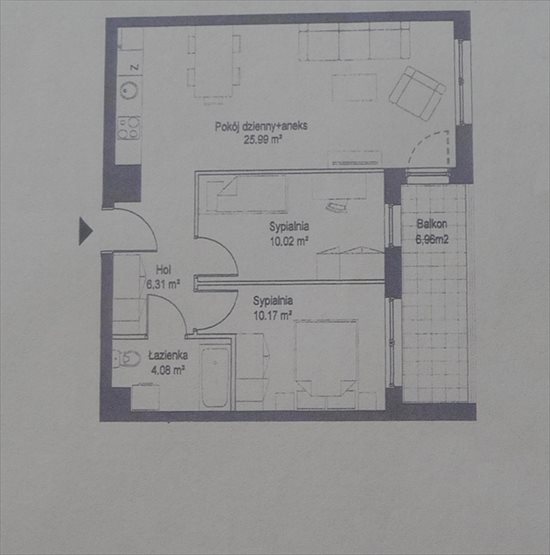 Mieszkanie trzypokojowe na sprzedaż Gdańsk, Wrzeszcz, HALLERA JÓZEFA 58m2 Foto 11
