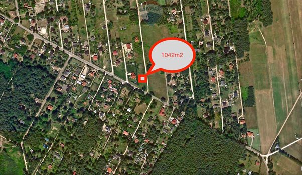Działka budowlana na sprzedaż Rosanów, Polna 1 042m2 Foto 2
