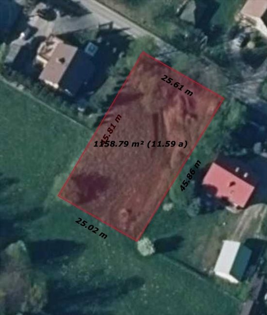 Działka budowlana na sprzedaż Krzyszkowice 1 182m2 Foto 8