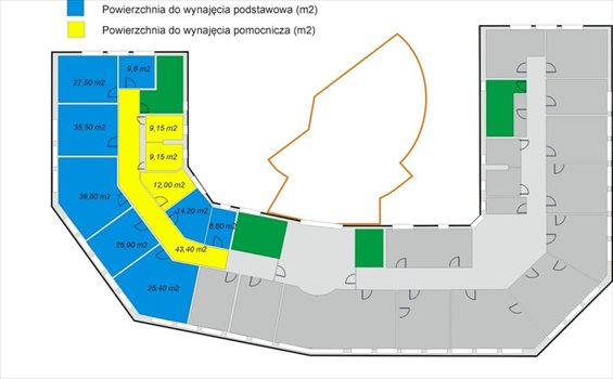 Lokal użytkowy na wynajem Gdynia, Śródmieście 261m2 Foto 2