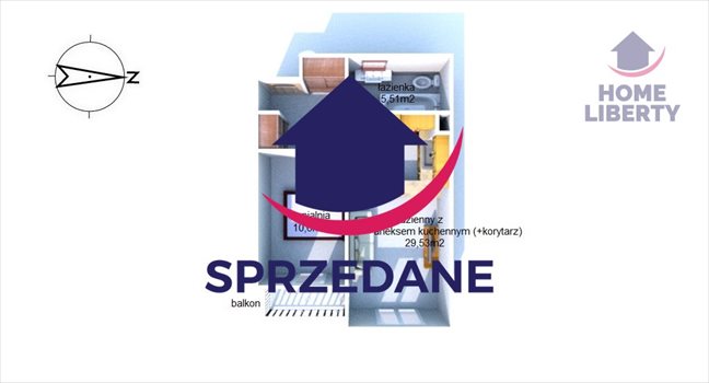 Mieszkanie dwupokojowe na sprzedaż Olsztyn, Jaroty, Tęczowy Las 46m2 Foto 6