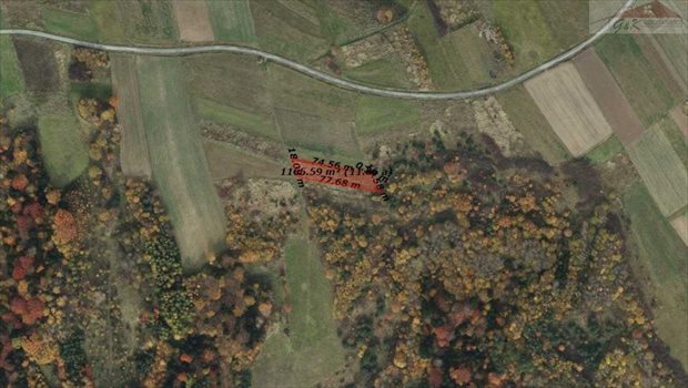 Działka rekreacyjna na sprzedaż Golcowa 1 200m2 Foto 1