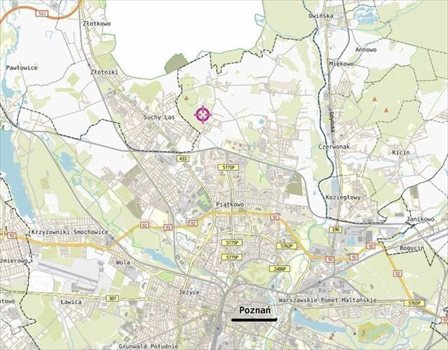 Działka budowlana na sprzedaż Poznań, Stare Miasto, Morasko, Morenowa 1 500m2 Foto 4