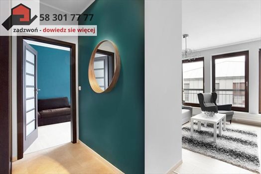 Mieszkanie dwupokojowe na wynajem Gdańsk, Śródmieście, Szafarnia 53m2 Foto 2