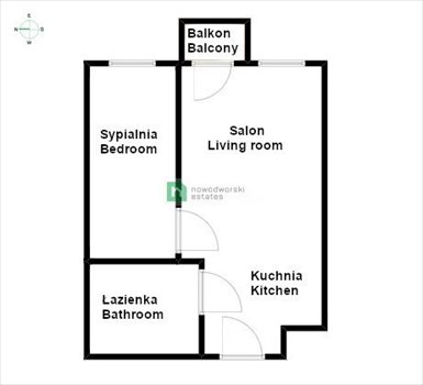 Mieszkanie dwupokojowe na wynajem Kraków, Krowodrza, Poznańska 40m2 Foto 13