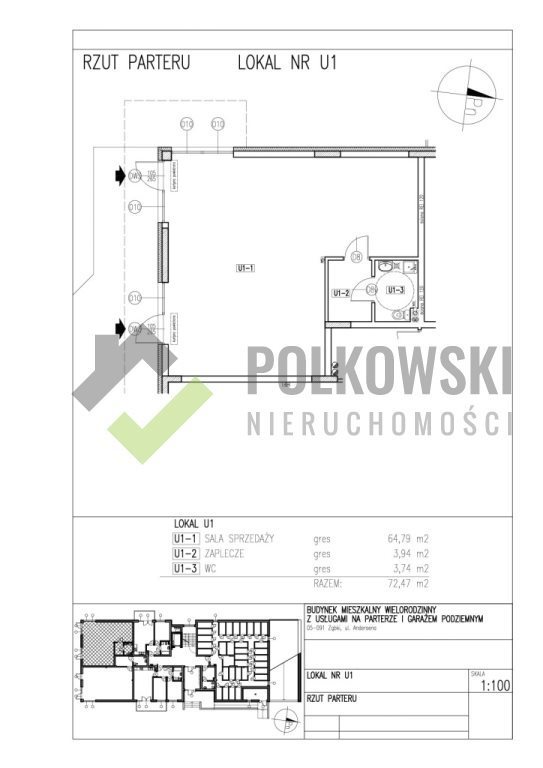 Lokal użytkowy na sprzedaż Ząbki 72m2 Foto 5