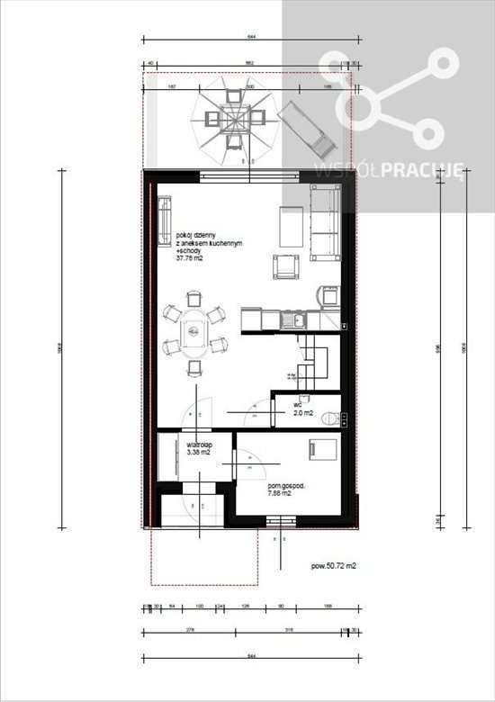 Mieszkanie czteropokojowe na sprzedaż Maszewo 100m2 Foto 2
