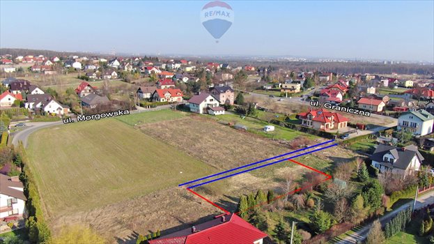 Działka budowlana na sprzedaż Mysłowice, Morgi, Graniczna 743m2 Foto 2