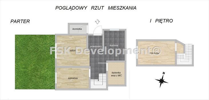 Mieszkanie trzypokojowe na sprzedaż Chorzów, Batory, Niedźwiedziniec 72m2 Foto 3