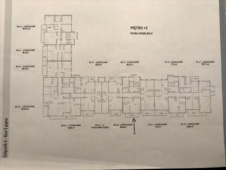 Mieszkanie dwupokojowe na sprzedaż Poznań, Grunwald, Ceglana 46m2 Foto 5