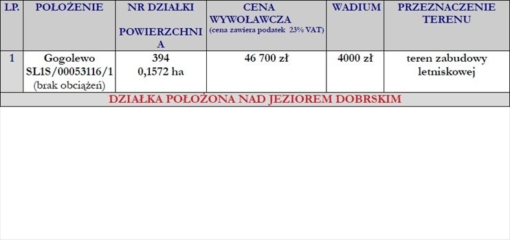 Działka rekreacyjna na sprzedaż Gogolewo 1 572m2 Foto 6