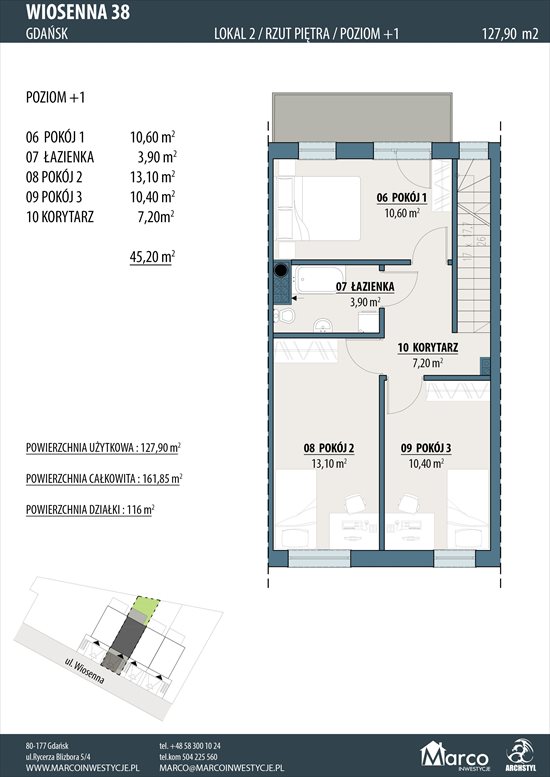 Dom na sprzedaż Gdańsk, Kokoszki, Wiosenna 38 130m2 Foto 4