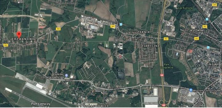 Działka budowlana na sprzedaż Wrocław, Fabryczna, Jerzmanowo, Jerzmanowo 2 500m2 Foto 5