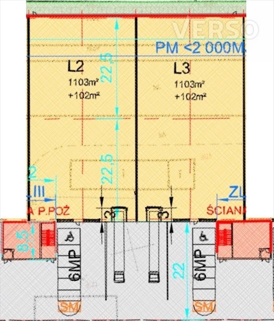 Lokal użytkowy na wynajem Wrocław, Fabryczna, Szczecińska 2 206m2 Foto 7