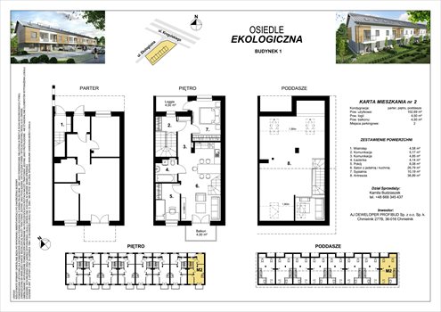 Mieszkanie trzypokojowe na sprzedaż Rzeszów, Staromieście, Ekologiczna 52m2 Foto 7
