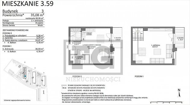 Mieszkanie dwupokojowe na sprzedaż Gdańsk, Chełm, Pastelowa 61m2 Foto 4