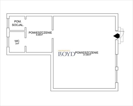 Lokal użytkowy na sprzedaż Wrocław, Krzyki, Wapienna 55m2 Foto 6