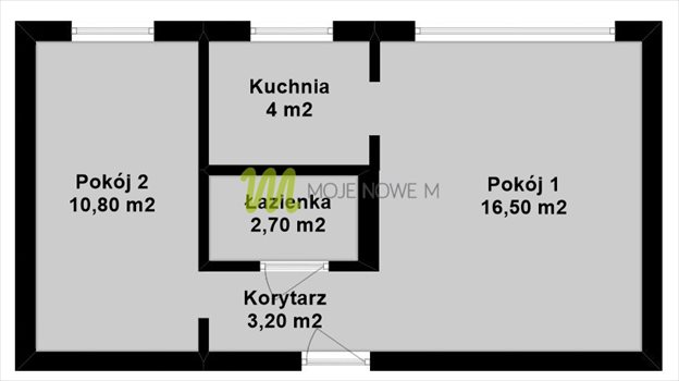 Mieszkanie dwupokojowe na sprzedaż Poznań, Grunwald, Bułgarska 37m2 Foto 11