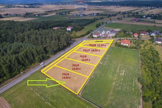 Działka budowlana na sprzedaż Chełmce 1 303m2 Foto 1