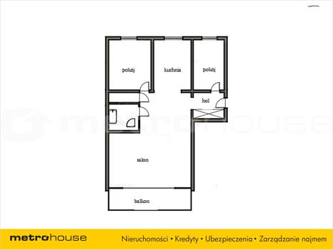 Mieszkanie trzypokojowe na sprzedaż Elbląg, Elbląg, Wybickiego 60m2 Foto 7