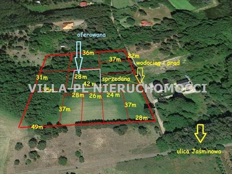 Działka budowlana na sprzedaż Brużyczka Mała, Jaśminowa 1 285m2 Foto 2