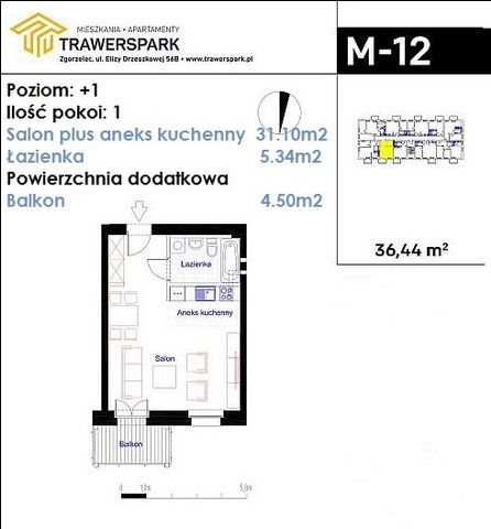 Kawalerka na sprzedaż Zgorzelec 36m2 Foto 4
