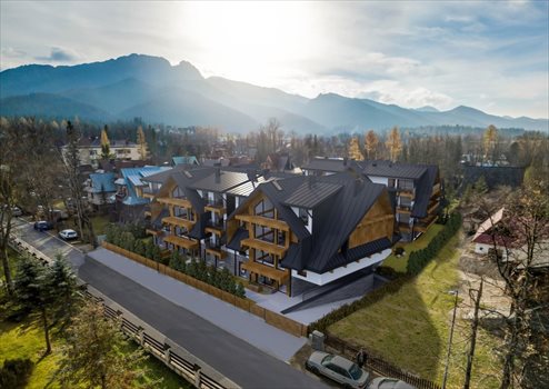 Mieszkanie dwupokojowe na sprzedaż Zakopane, Heleny Modrzejewskiej 55m2 Foto 1