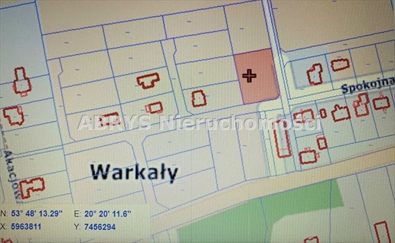 Działka budowlana na sprzedaż Warkały 1 549m2 Foto 3