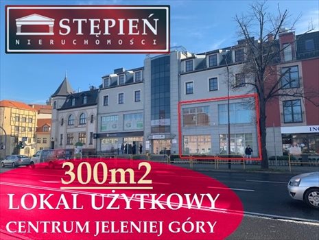 Lokal użytkowy na wynajem Jelenia Góra, Centrum 298m2 Foto 1